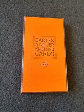 Hermes 2008 Knotting Cards Box